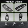 Front Left Window Switch Panel Bezel For Ford F-150 2001-2003 Gray YL3Z14525AAC