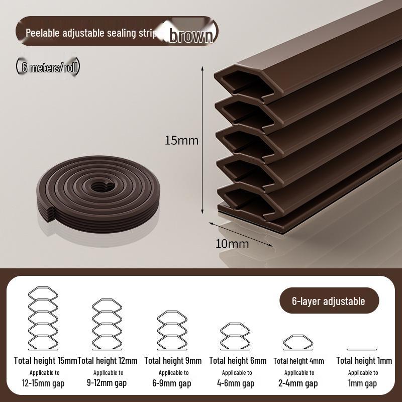 

Door & Window Soundproofing Seal Strip