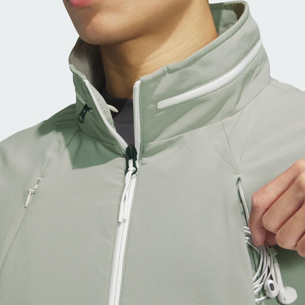 Adidas SS24 Future Style Series Loose Fit Hooded Jacket Men Jacket Light-Gray JL9936