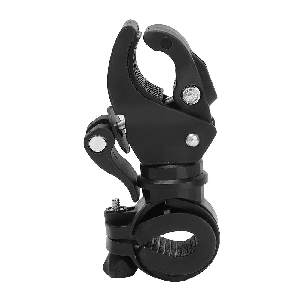 Flashlight Holder,Bike Torch Clamp Multifunction Clamp Flashlight Bike Clip Mounting Bracket Replacement for
