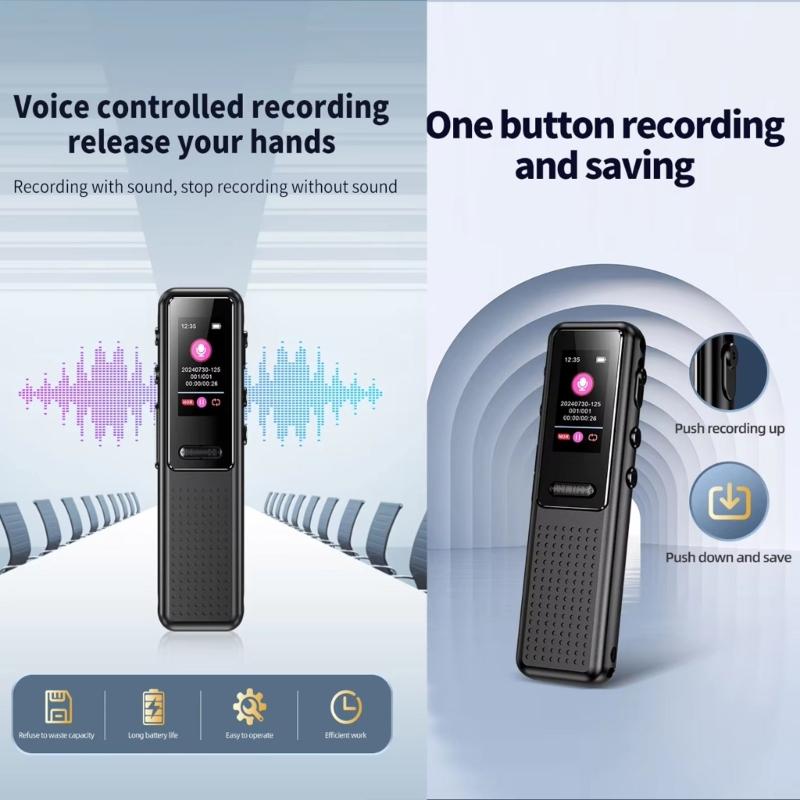 ZD39 Auditory Recorder High Capacity Voice Recorder Featuring Password Protect And Appointment Recording