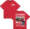 Rock Band Los Parras Tour 2025 Magliette Grafiche Unisex Moda Donna Hip Hop Streetwear T-shirt 100% Cotone T-shirt Larga Oversize