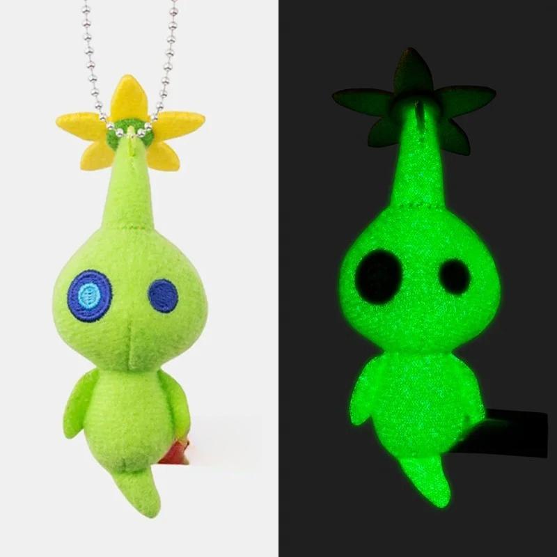 Pikmin Çevre Ürünü Pikmin Parlayan Mini Peluş Kolye Anahtarlık Erkek Çocuk Doğum Günü Hediyeleri