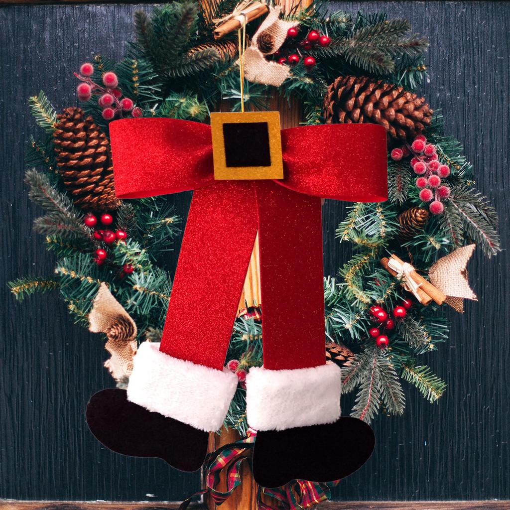 Bow Decoration Christmas Christmas Tree Topper Multi Use Gift Supplies Holiday