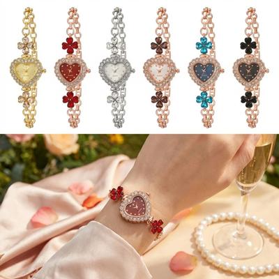 With Adjustable Bracelet Quartz Watches Diamond Studded Watch Strap Wrist Decoration  Gift