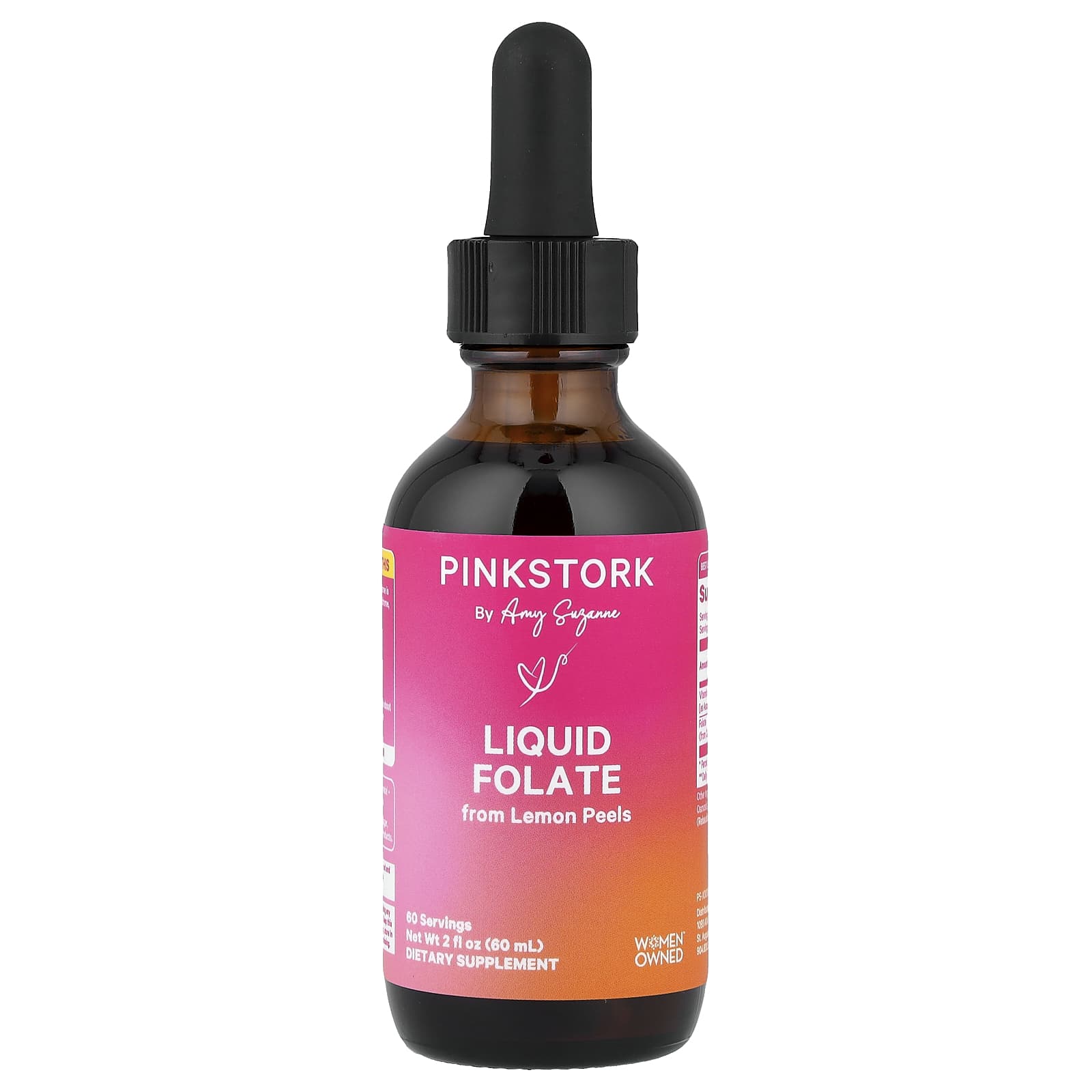 

Pink Stork, Liquid Folic Acid, 60ml (2 fl oz)