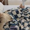 Muji Checkerboard Viscose Blanket