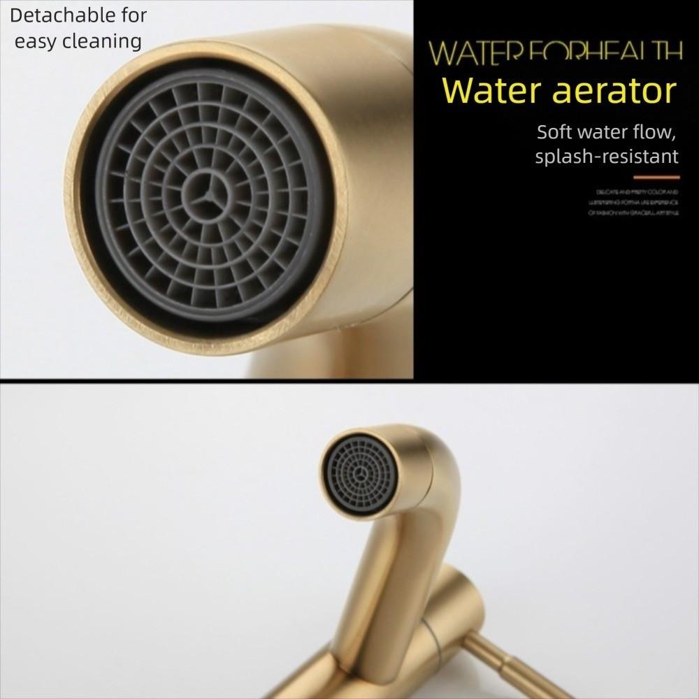 Sink Tap Bathroom Basin Faucet Deck Mounted Vintage Bathroom Faucet  Household