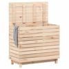 VidaXL Panier à linge 88,5x44x76 cm bois massif de pin 832323