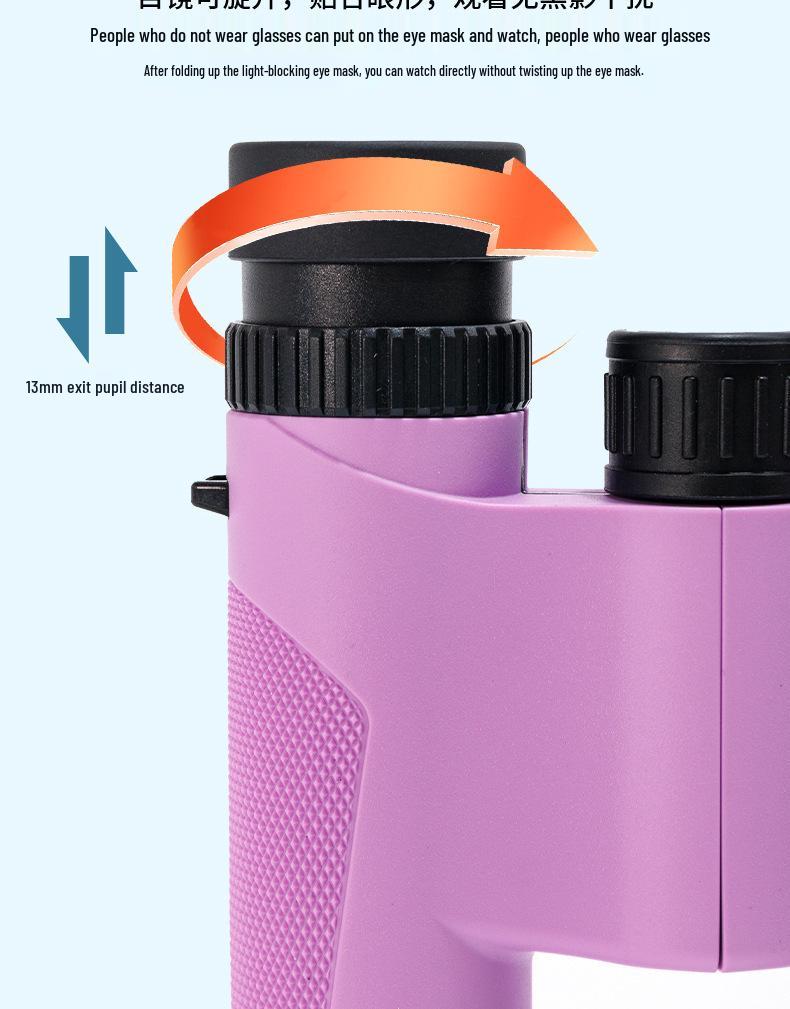 Kids' Tiger Shark 10X25 HD Outdoor Binoculars