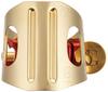 BG DUO Ligature for Clarinet and Alto Saxophone, Gold Plated, LD1