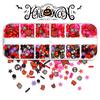 1 Box Nail Sequins Ultra-Thin Bright Color Shiny Visual Effect Enhance Atmosphere Soft Clay Halloween Themed Manicure Ornament Nail Sequins