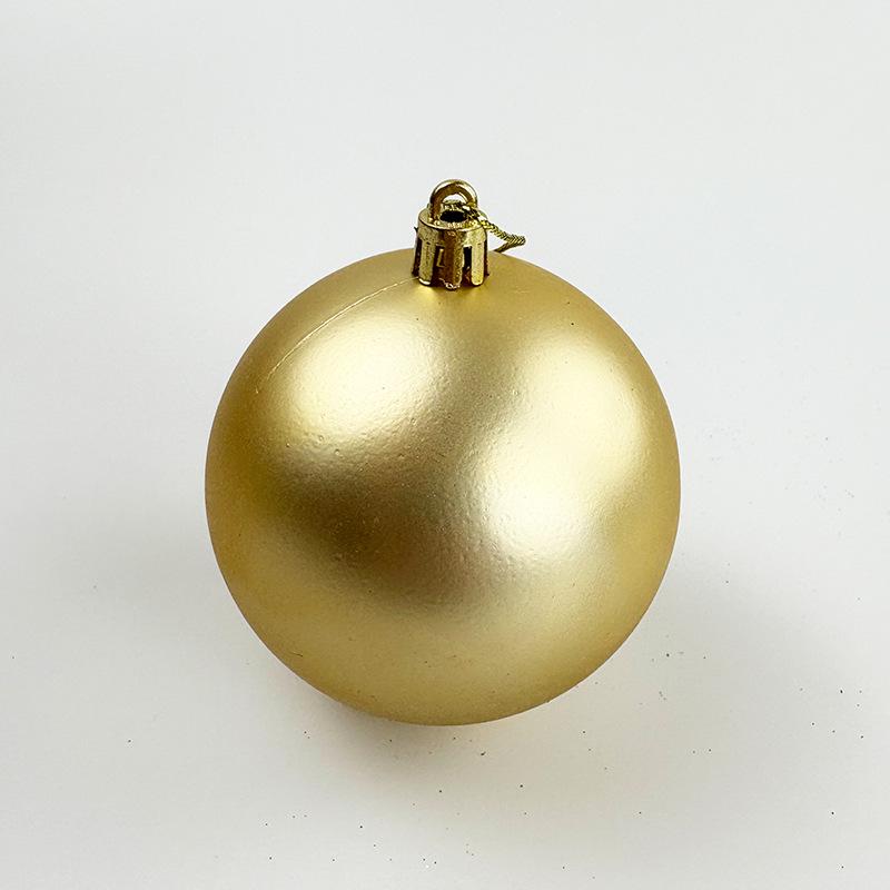 

Елочные украшения - 4/6/8/10 см гальванизированные пластиковые шары, красочные подвесные украшения 8cm with Cap and String