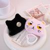 Cute Cartoon Cat Keychain Plush Doll Pendant Keyring For Women Girls Bag Ornament Car Key Chain Gifts Accessories