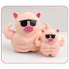 Realistic Muscle Pig Stress Relief Toy Tpr Material Durable Animal Figurine