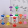 Colorful Tooth Brushing Shower Hourglass Sand Timer 3-Minute Sand Clock