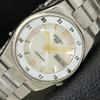 GENUINE VINTAGE SEIKO 5 AUTOMATIC 7009A JAPAN MENS SILVER DIAL WATCH A701672-5 R206c-a701672
