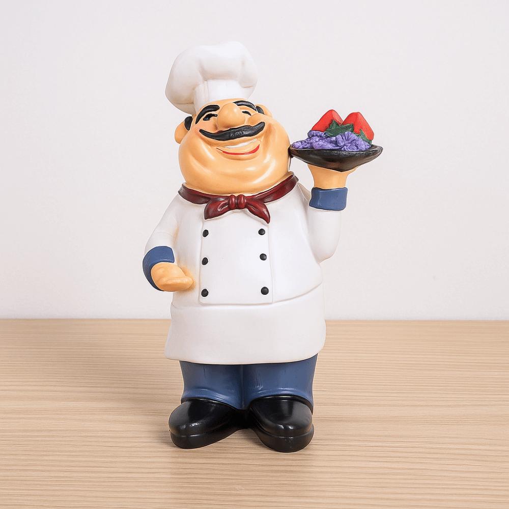 Model Farmhouse Cake Shop Decor Handicraft Chef Resin Figurines  Festival Decor