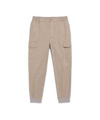 NATIONALGEOGRAPHIC N262Mpt020 Semi-Oversized Jogger Cargo Pants Oak Beige