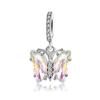 925 Sterling Silver Glow Firefly Butterfly Charms Fit Módní Originální náramky Dragonfly Bee Hmyz korálky Vlastní výroba šperků
