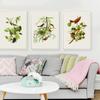 Elegant Poetry Bird On the Tree Modern Simple Nordic  A4 Canvas Painting Art Print Poster Wall Paintings Bedroom Home Decoration