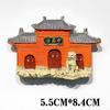 China Souvenirs Guangzhou Tower Fridge Magnets Fujian Guangxi Beihai Xiamen Wuzhen Dali Luoyang Zhangjiajie Fridge Magnets Gifts