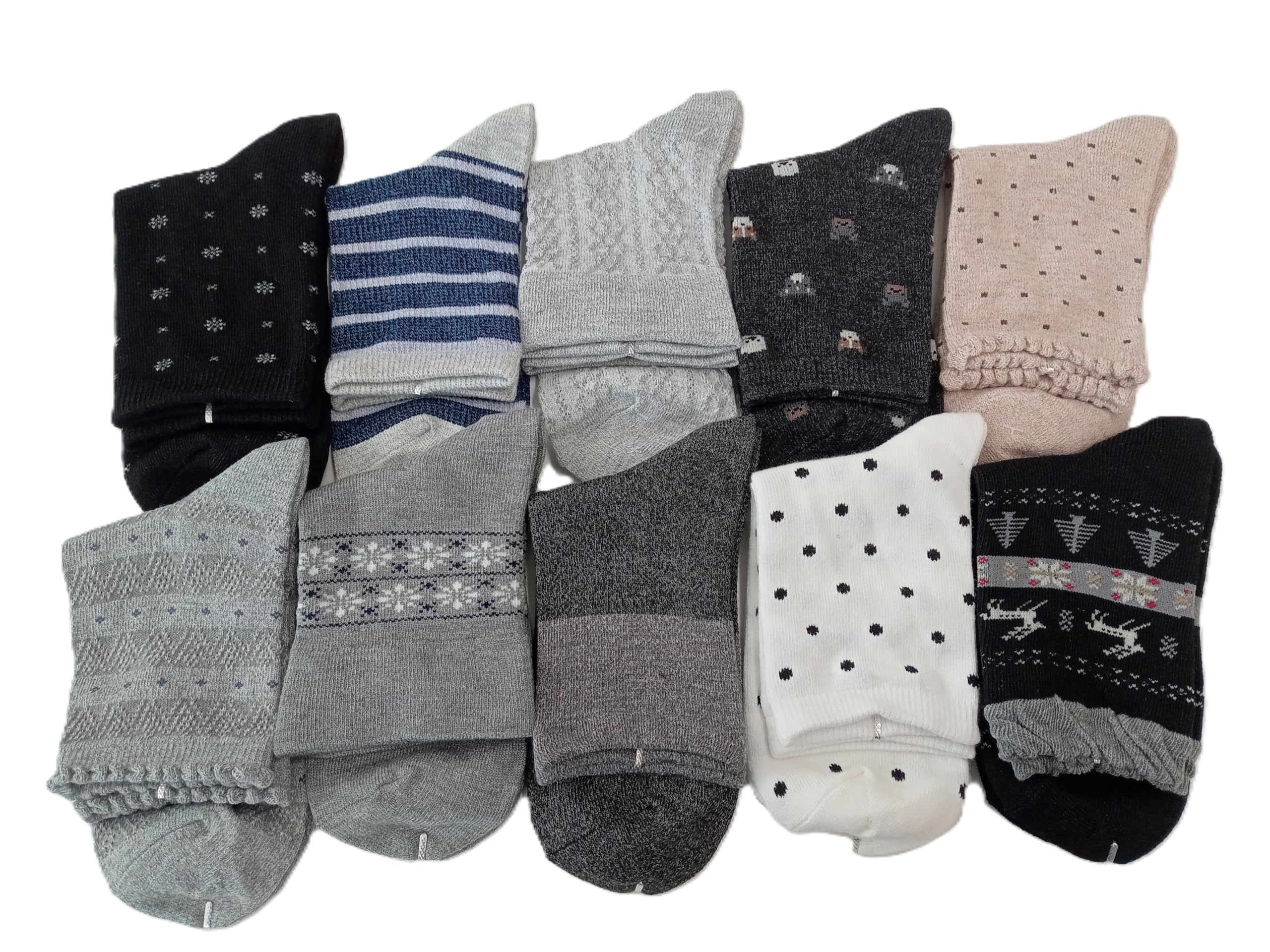 

Set of 10 pairs of cotton socks for a great Clew Socks [Iyashi] deal! Women s