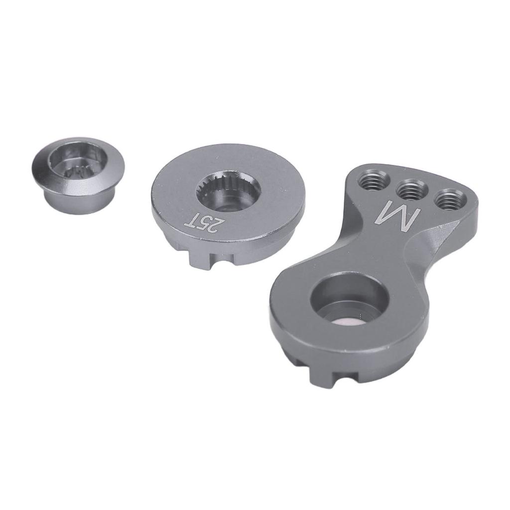 25T Servo Saver Einstellbar Aluminiumlegierung Universeller Servoarm Ersatz für 110 RC Autos M 29,5mm
