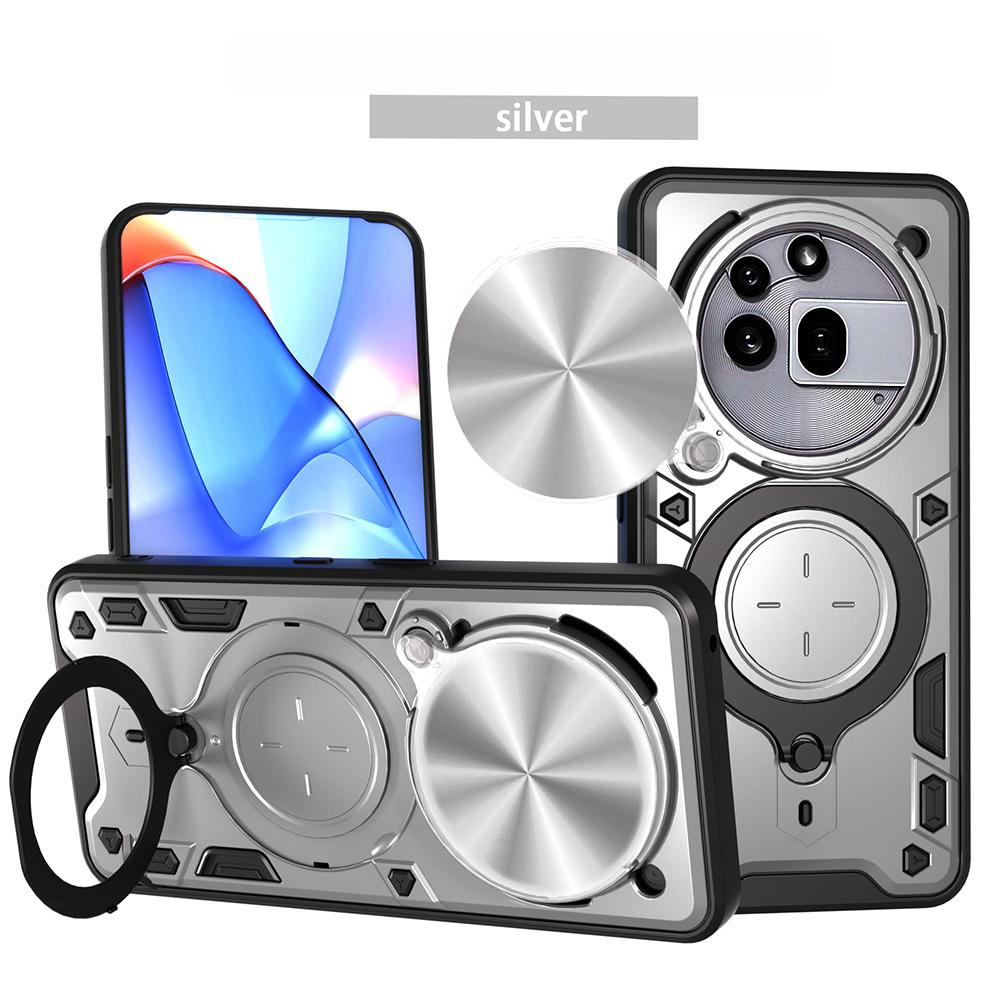 Slide Camera Funda for Nothing Phone 3A Pro Case Ring Stand Protection Back Cover for Nothing Phone 3A Pro Shockproof Phone Capa