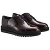 ONITSUKA TIGER Derby Burgundy Comfortable Versatile Formal Leather Shoes Men Shoes Brown 1181A378-601
