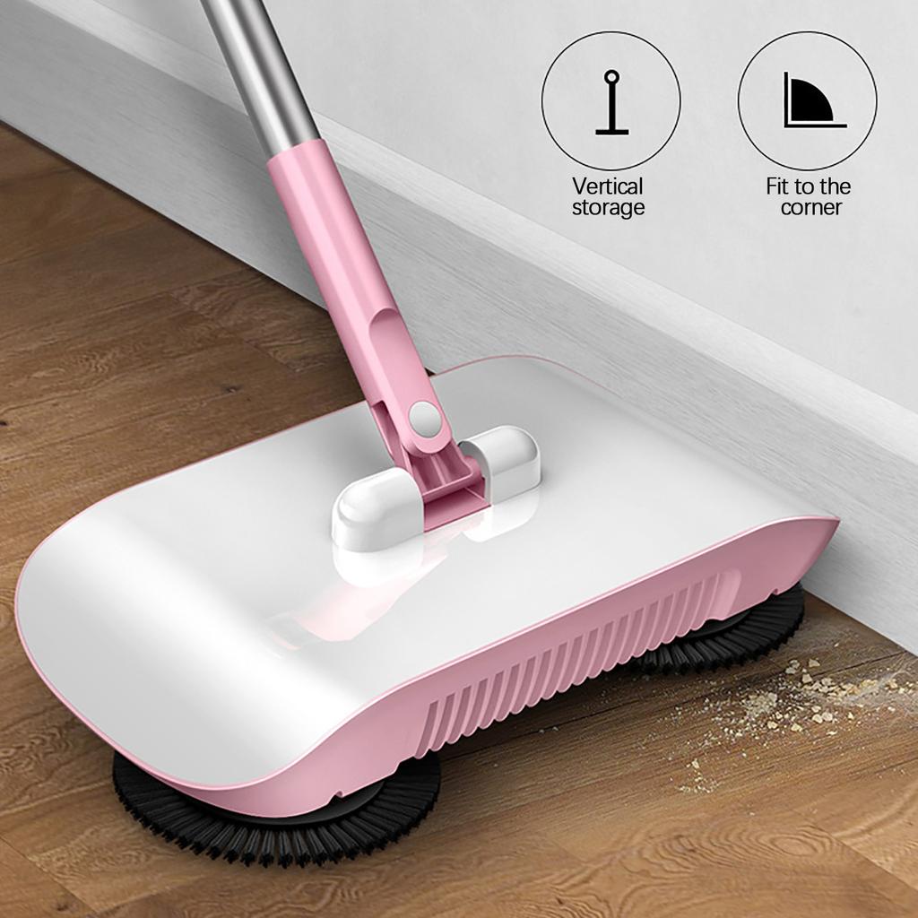 Hand Push Sweeper Household Lazy Three-in-one Suction Sweeper Cleaning Machine Floor Stall