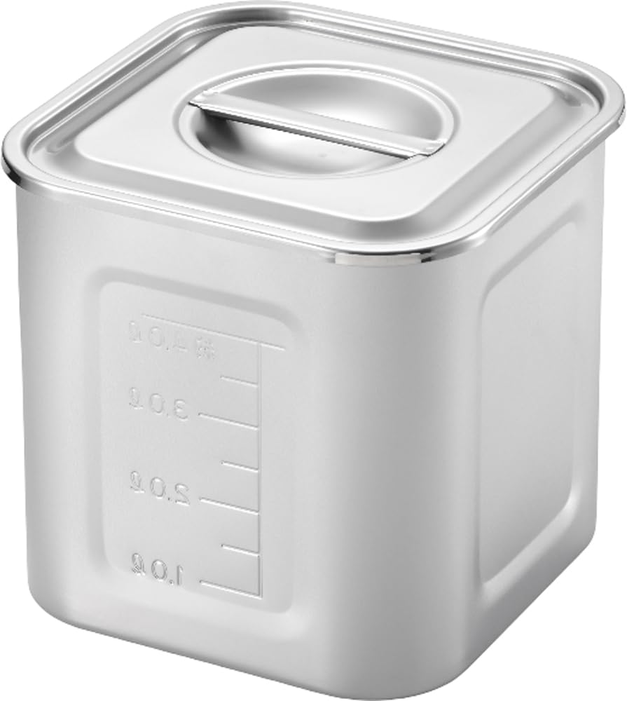 

Yoshikawa Градуированная квадратная кухонная кастрюля 1104502, 18 см,