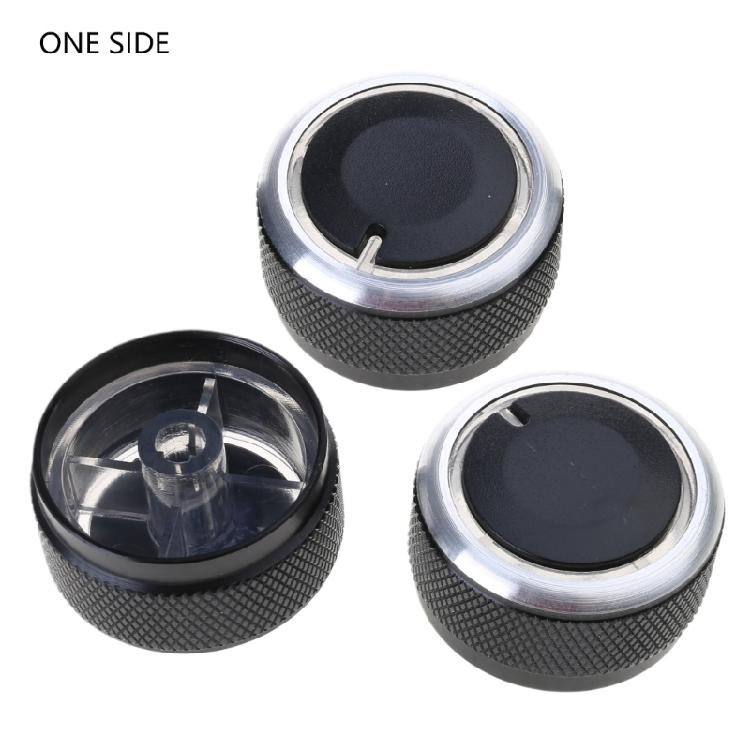 3pcs Automotive Accessories HVAC Heater Blower Fan Control Button Knobs Control Switch Knob Button for 2005-2015