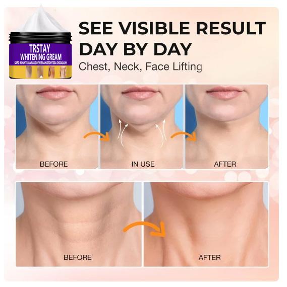 Neck Moisturizer To Brighten Skin Tone, Moisturize, Lighten Dullness and Firm Skin