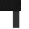 Washbasin Cabinet with Door Black Oak Effect 58 x 33 x 60 cm