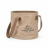 10L Capacity Collapsible Bucket PVC Mesh Fabric Portable Water Container  Camping Use