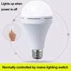 Emergency LED Light Bulb E27 9w 15w Rechargeable 1200mAh Battery 85-265V 110V 220V for Camping Tent Lamp Outdoor Lighting