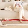 Imitation Cashmere Bedside Carpet Living Room New High-End Children's Room Floor Mat Long Strip Home Girl's Bedroom Mat