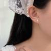 Dolci Orecchini a Bottone Girasole per Donna - Carini Gioielli Mini Stile Pastorale