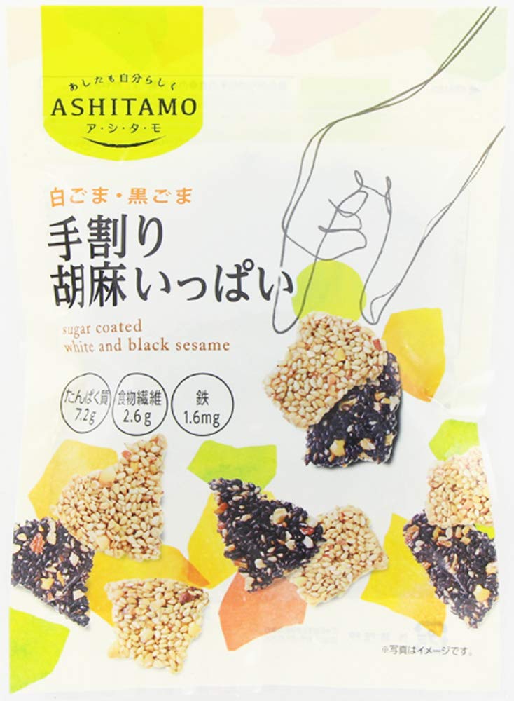 

Montoire ASHITAMO Hand-Cracked Sesame Seeds, 38g x 12 bags