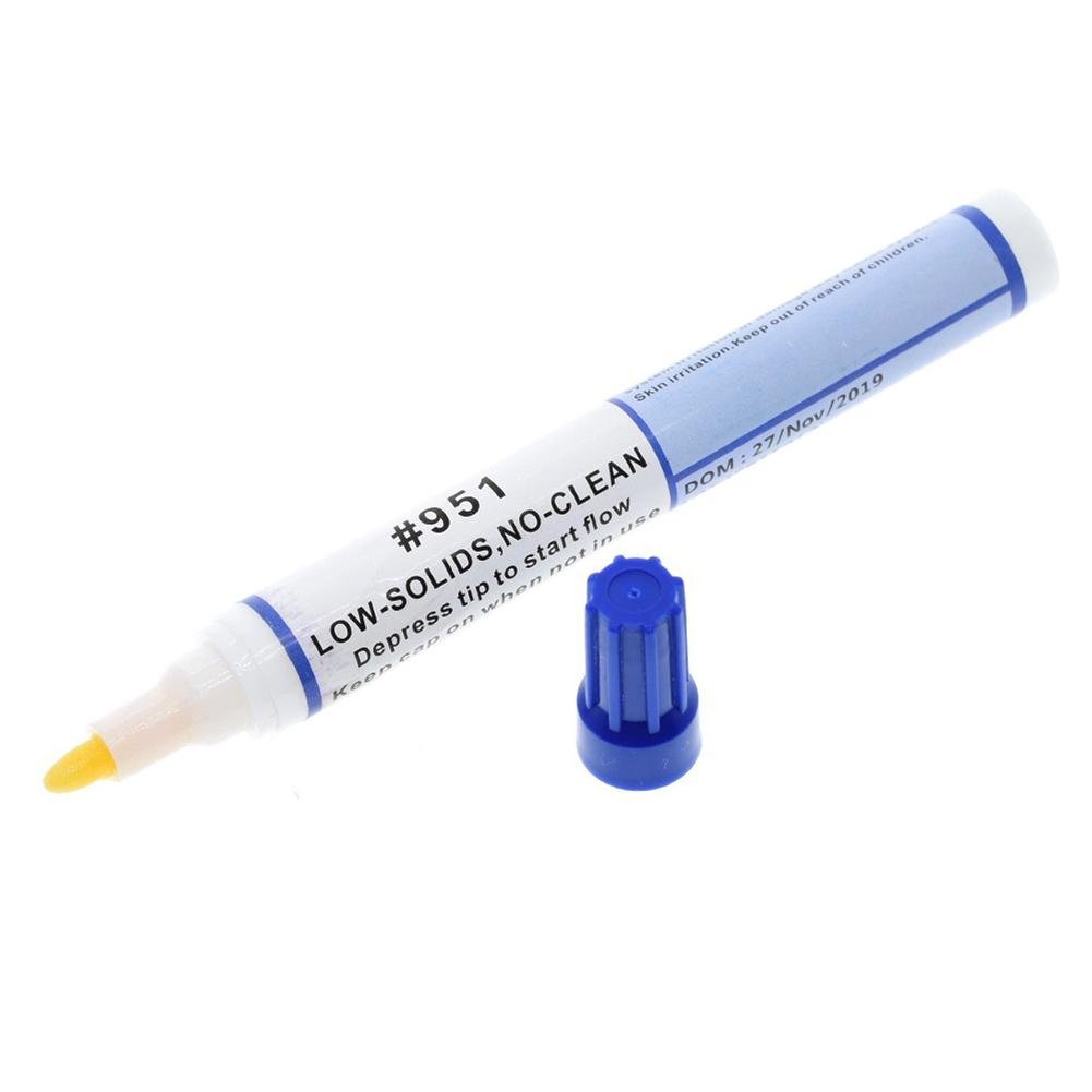 

951 Флюс-карандаш для пайки Низкое содержание твердых веществ Не требующий очистки для пайки Солнечный элемент Технологический инструмент