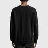 Stone Island FW22 Loose Fit Solid Color Crew Neck Sweatshirt Men sweatshirt Black 771561720-V0029