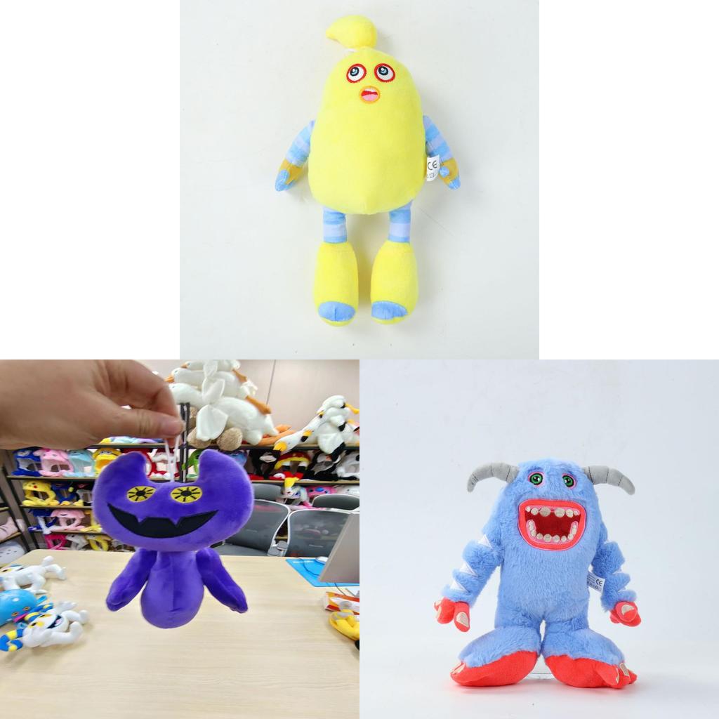 My Singing Monsters Plush Toy With Music Concert Design For Kids And Collectors