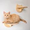 Katzen Kletterregale Wandmontierte Katzenhängematte und Stufen Lauf- und Sprungplattform für Holzmöbel Kätzchen Spielen und Schlafen