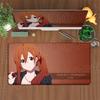 Game Cabinet Extended Desktop Mat Pc Accessories Kawaii Anime Girls Yui Hirasawa Mouse Pad Large KOn Office Laptop Keyboard Rug