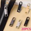 1/5/10/20PCS Metal Zipper Pull Tap Replacement Instant Repair Zipper Head Puller for Clothing Bags DIY Sewing Zipper Sliders