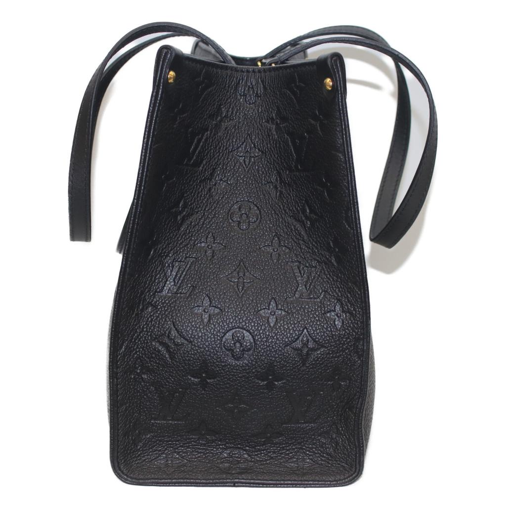LOUIS VUITTON M45595 Monogram Print Black Onzago MM Tote Bag Monogram Ann PlattUsed