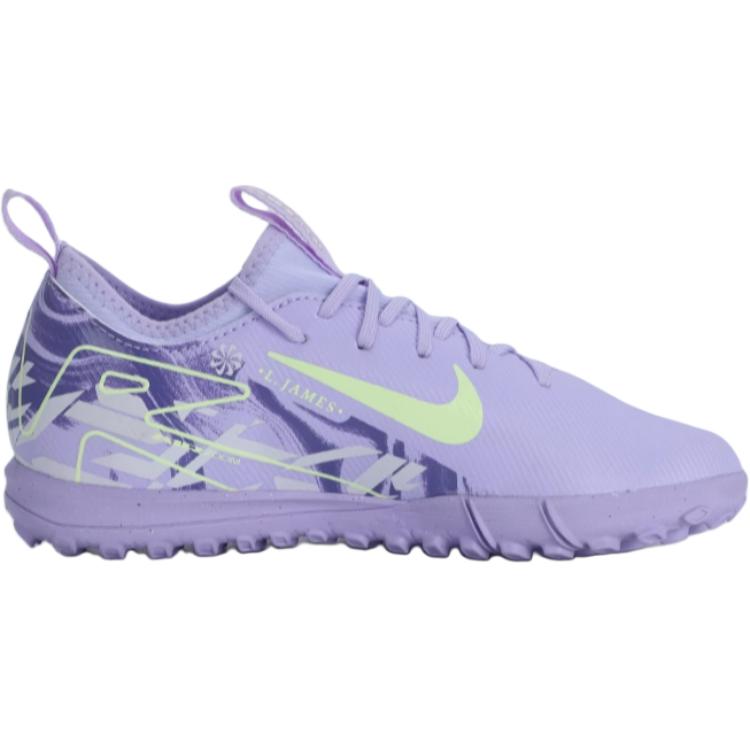 Nike Zoom Mercurial Vapor 16 Academy Older Kids Purple Agate Barely Volt HF1589-500
