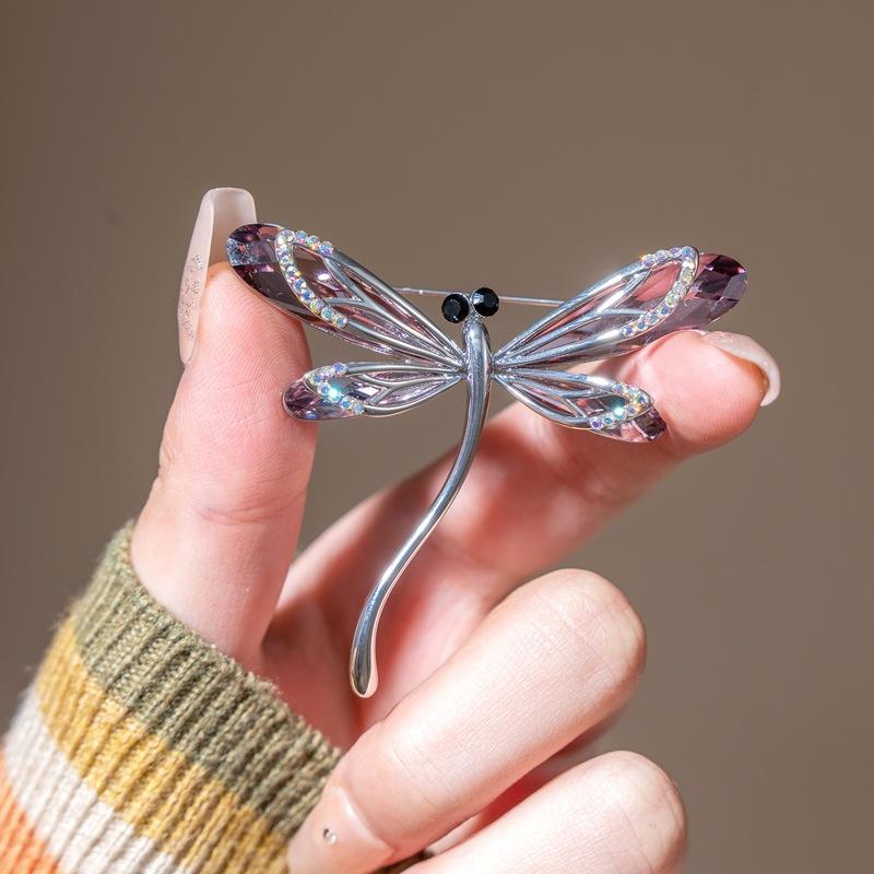 Ancient style auspicious clouds peony flower brooch elegant temperament high-end fashion corsage cheongsam Hanfu suit pin accessories