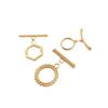 14K Gold Plated Magnetic Clasp Necklace Connector with Pearl and Crystal, DIY Jewelry Accessories.
